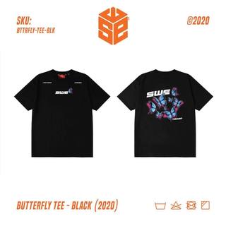 [OFFICIAL] BUTTERFLY SWE TEE - Áo thun Swe Butterfly Unisex Thời trang nam nữ phong cách hàn quốc phôm rộng tay lỡ over