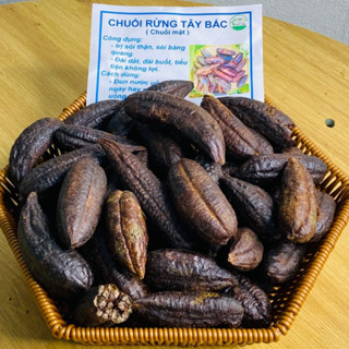 Chuối hột mật rừng Tây Bắc chín ngâm rượu loại 1, gác bếp sấy khô từ chuối hột, chuối hạt rừng tươi Tây Bắc, Tây Nguyên