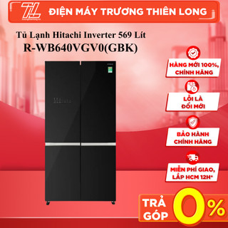 R-WB640VGV0(GBK) - MIỄN PHÍ CÔNG LẮP - Tủ Lạnh Hitachi Inverter 569 Lít R-WB640VGV0(GBK)
