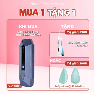 [PHIÊN BẢN CAO CẤP] Máy triệt lông trẻ hóa da công nghệ IPL đá sapphire lạnh NanoTime B65Pro Diamond  không đau rá