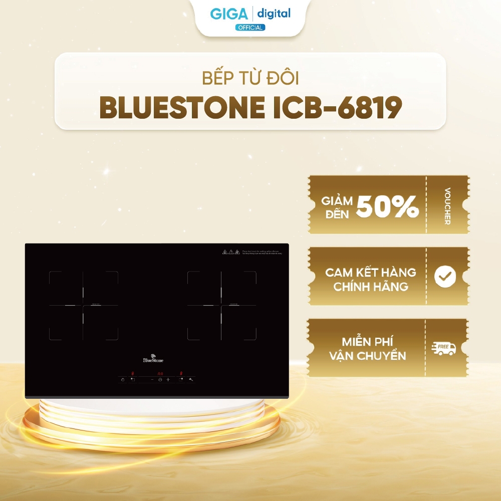 Bếp Từ Đôi BlueStone ICB-6819 4000W