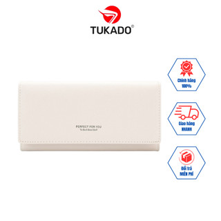 Ví Nữ Dài Cầm Tay PERFECT FOR YOU Đựng Tiền Nhiều Ngăn Da Xước Cao Cấp Siêu Bền 𝐏𝐅𝐘𝟑𝟏 - Tukado