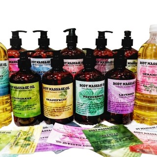 Dầu Massage Body Dành Cho Spa Đông Y Hương Sả Chanh, Sả Gừng, Gừng, Ngãi Cứu,Bạc Hà, Quế, Lavender... Dưỡng Sinh Đông Y