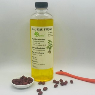 Dầu đậu phộng nguyên chất Oganic+, dầu lạc ép thủ công chai 1000ml