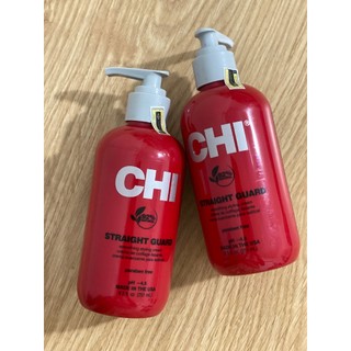 Kem Tạo Kiểu CHI Straight Guard Smoothing Styling Cream Dành Cho Mọi Loại Tóc 251ml