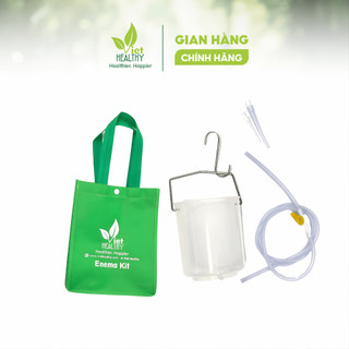 Bộ xô enema nhựa Viet Healthy thải độc đại tràng nhựa cao cấp