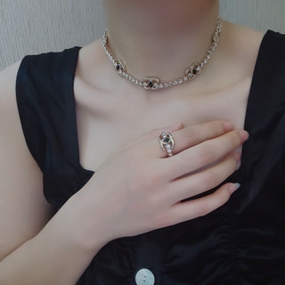 Chocker vòng cổ thời trang pha lê B05