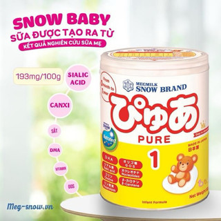 Sữa Snow Baby Số 0 820g nội địa Nhật Bản Chính Hãng Tại Việt Nam DATE 25/10/2024