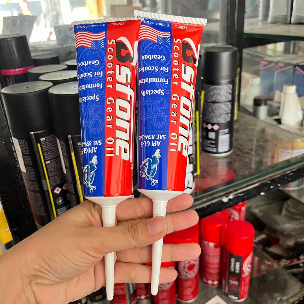 Nhớt Lap Chống Hú Cho Xe Tay Ga Bsfone Scooter Gear Oil 120 ml 85w140 Nguyên Liệu Nhập Khẩu Từ Mỹ