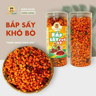 Bắp Sấy Khô Bò Tasty Food Hũ Pet 400G | GIÒN VÀ THẤM VỊ