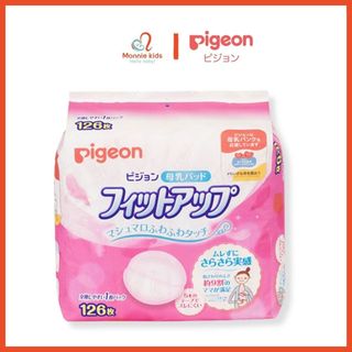 Miếng lót thấm sữa cho mẹ Pigeon 126 miếng, miếng hút thấm sữa Nhật Bản - Monnie Kids