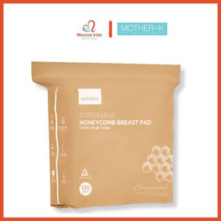 Lót thấm hút sữa tổ ong Mother-K 120c, lót thấm sữa Hàn Quốc cho mẹ - Monnie Kids
