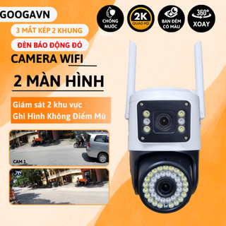 Camera WIFI App YOOSEE/YC365PLUS Trong Nhà/Ngoài Trời Đàm Thoại 2 Chiều FullHD, Xoay 360 Độ - BH 12T