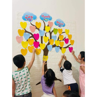  Cây hạnh phúc kèm 50 tim to đẹp 