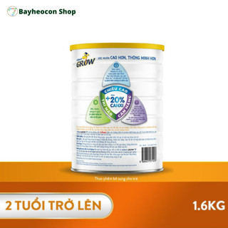 [Date mới] Sữa Abbott Grow 2+ Giúp trẻ thông minh, cao lớn lon 1.6Kg