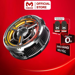 Quạt tản nhiệt điện thoại Ipad MEMO CX09 nguồn 27W công suất cao làm lạnh sâu hỗ trợ chơi game tăng FPS PUBG đèn led RGB