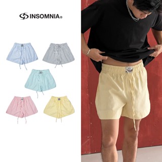Quần Short Sọc Kate Oxford INSOMNIA Unisex Form Trên Gối - PS012