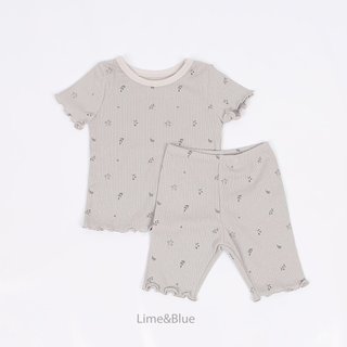 Lime&Blue bộ đồ hoa Hàn Quốc cho bé