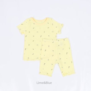 Lime&Blue bộ đồ hoa Hàn Quốc cho bé