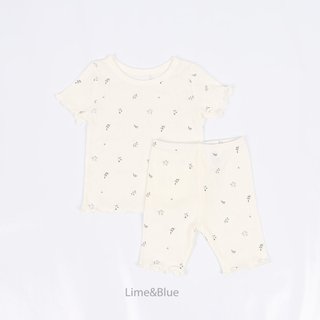Lime&Blue bộ đồ hoa Hàn Quốc cho bé