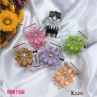 [Đẹp] Kẹp tóc càng cua 3 - 5 răng hoa chân kẹp trong Marcely