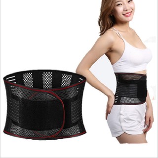 Đai Lưng Bảo Vệ Cột Sống Hổ Trợ Giảm Đau Lưng Bởi 4 - 5 Thanh Thép Thoáng Khí Nhẹ Dể Dàng Sử Dụng Dành Cho Nam Nữ