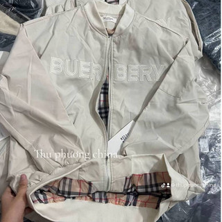 Áo khoác bomber chữ bbr . áo khoác ngoài dày dặn thời trang nam nữ