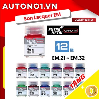 LACQUER ( EM21 ~ EM32 ) SƠN MÔ HÌNH JUMPWIND - EXTRA METAL