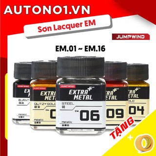 LACQUER ( EM01 ~ EM16 ) SƠN MÔ HÌNH JUMPWIND - EXTRA METAL