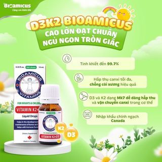 Men vi sinh Bioamicus Complete 10 chủng Canada - Lọ 10ml