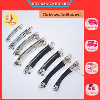 (Set 5c) Cặp tóc, kẹp tóc Hàn Quốc [CLIP PARIS KHÔNG GỈ], Ruy băng Kidcare nguyên liệu làm kẹp tóc handmade