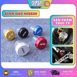 Bình Dầu Thắng Đĩa Nissin Gắn Được Trước Sau, Bình Dầu Trong Suốt Rời Sau Winner X, Ex150, Ex 155