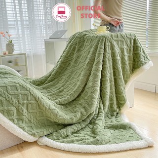 Chăn len lông cừu tafurong bụng vàng 2024 làm ấm nhanh, trọng lượng 2kg5 - kích thước 2m x 2m3 mẫu mới nhất
