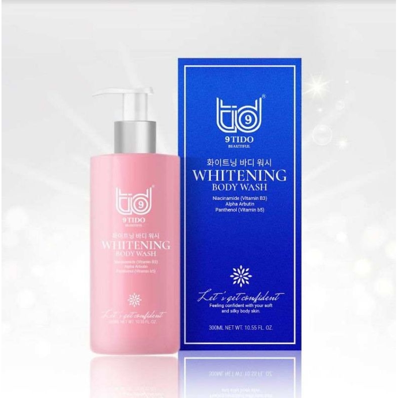 KEM Ủ TRẮNG DA 9TIDO - WHITENING BODY WASH 300ML.