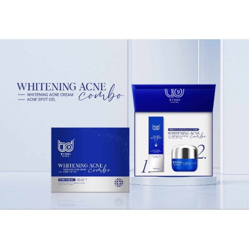 COMBO MỤN 9TIDO - WHITENING ACNE COMBO.