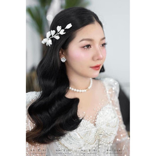 Cài hoa đất, hoa nụ.[HC302] phụ kiện cài tóc cô dâu