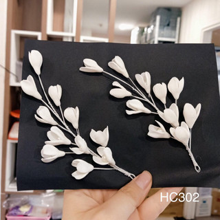 Cài hoa đất, hoa nụ.[HC302] phụ kiện cài tóc cô dâu