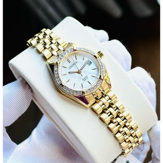 Đồng hồ nữ dây thép Citizen Quartz EU6062 50D