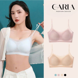 [Che tên] Áo Ngực Carla  Su Lưới Tàng Hình Siêu Mỏng Không Đường May, Áo Lót Nữ Đúc Su Lưới Siêu Mỏng