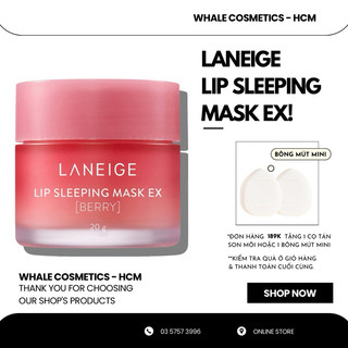 Mặt Nạ Ngủ Môi Laneige Lip Sleeping Mask EX!