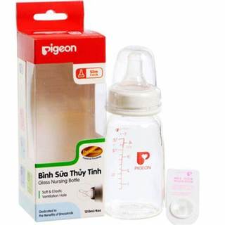 Bình sữa Pigeon Thủy tinh 120 ml/240ml