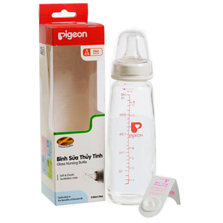 Bình sữa Pigeon Thủy tinh 120 ml/240ml