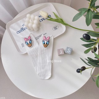 Tất trắng vịt donald 2458