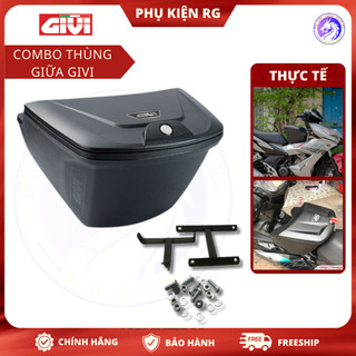 Combo Thùng Giữa Chính Hãng Givi G12N / G10N Và Pát Gắn Cho Xe Máy Xe Tay Côn - Chọn Phân Loại Pát Gắn Theo Xe - BH 12T