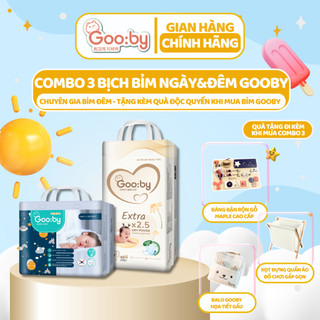 Combo 3 bịch bỉm quần gooby siêu mỏng, đủ size m,l,xl,xxl,xxxl