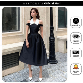Đầm xòe trễ vai dự tiệc sang trọng bbstore's - d2567