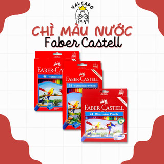[Set 12/24 Màu - Hộp Giấy] Chì Màu Nước Faber-Castell Parrot [yalcado.station]