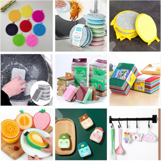 [5❤️][FREESHIP] MIẾNG RỬA CHÉN HÌNH TRÁI CÂY, HÌNH THÚ, THÔNG MINH - BỘ 3 MIẾNG, 10 MIẾNG BỌT BIỂN [HCM]