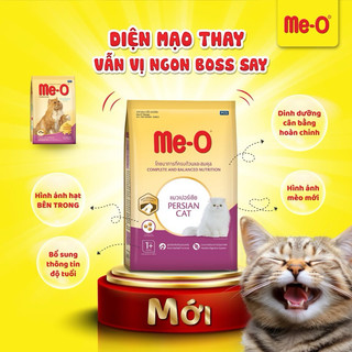Thức ăn cho mèo lông dài me-o - gói 1,1kg - hạt cho mèo oh my pet giúp kiểm soát búi lông