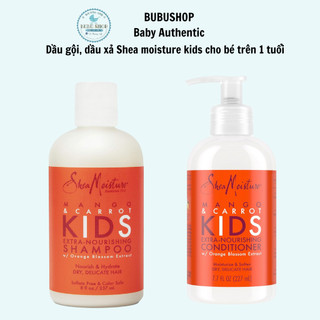 DẦU GỘI DẦU XẢ SIÊU MƯỢT SHEA MOISTURE KIDS CHO BÉ TRÊN 1 TUỔI